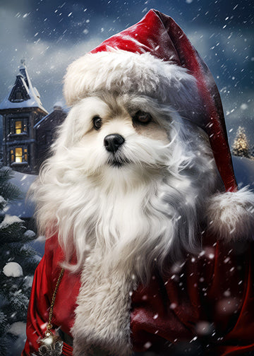 Christmas Santa Paws 1