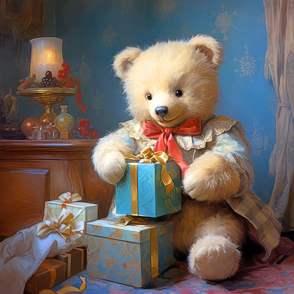 Classic Christmas Teddy's Gifts