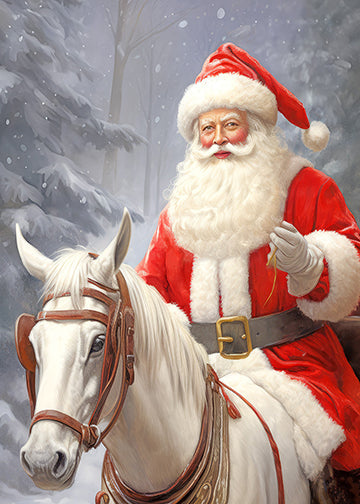 Classic Christmas Prancing Through the Snow