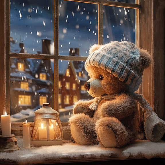 Teddy's Snowy Christmas Eve 1