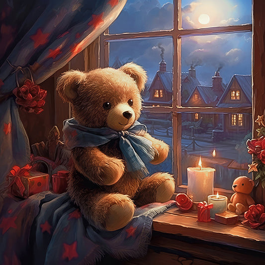 Teddy's Snowy Christmas Eve 3